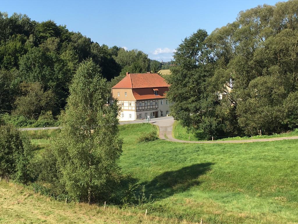 Ferienwohnung Richtermühle Saupsdorf Exterior foto